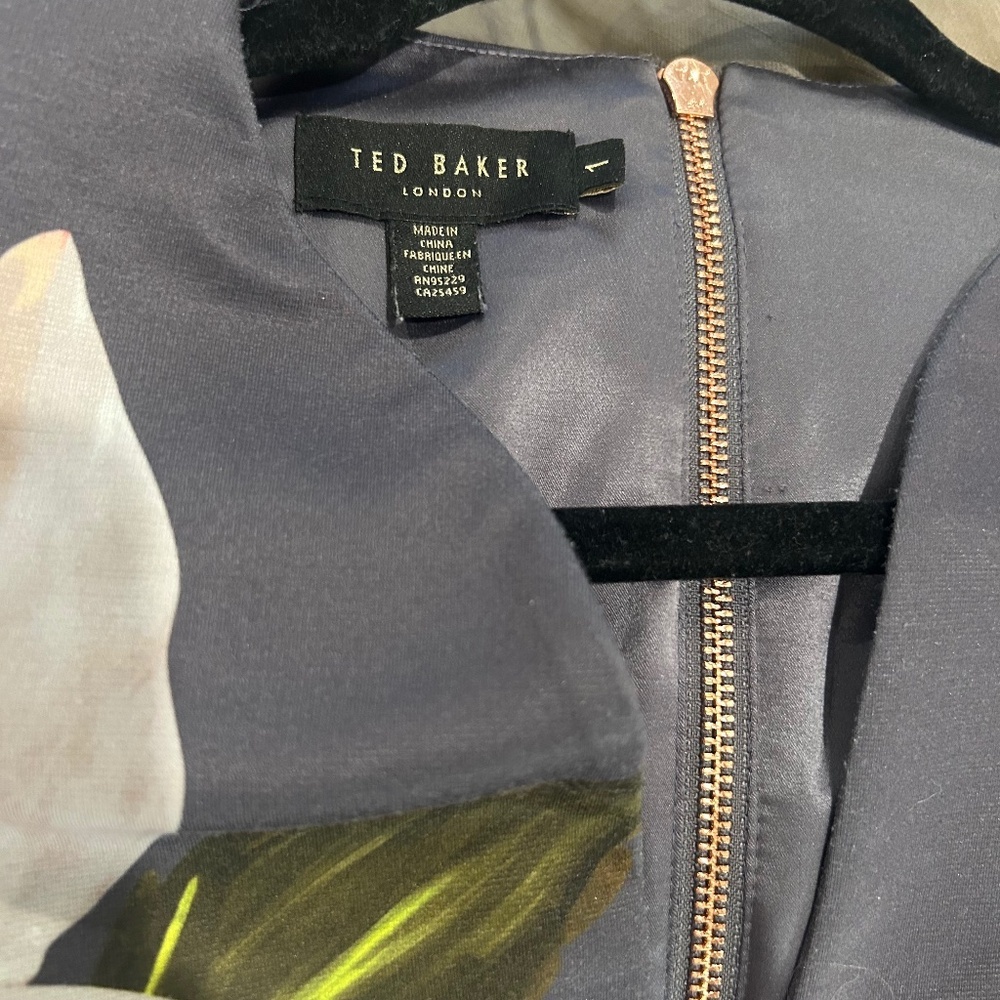 Ted Baker Bisslee Chatsworth Floral Bloom Bodycon Dress Size 1 - Picture 11 of 12